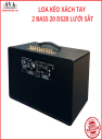 LOA KÉO XÁCH TAY ĐÔI 20 DS20 LƯỚI SẮT