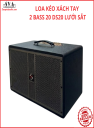 LOA KÉO XÁCH TAY ĐÔI 20 DS20 LƯỚI SẮT