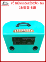 VỎ THÙNG LOA KÉO XÁCH TAY 2 BASS 25 - B258