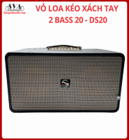 VỎ THÙNG LOA KÉO XÁCH TAY 2 BASS 20 DS20