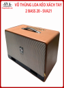 VỎ THÙNG LOA KÉO XÁCH TAY 2 BASS 20 SVA21