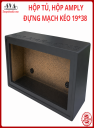 Hộp tủ đựng mạch loa kéo 19*38 không có cửa khóa