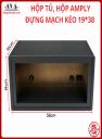 Hộp tủ đựng mạch loa kéo 19*38 không có cửa khóa