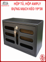 Hộp tủ đựng mạch loa kéo 19*38 có cửa khóa