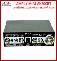ÂMPLI MINI CHUYÊN NGHE NHẠC CHO LOA ÂM TRẦN, QUÁN CAFE, NHÀ HÀNG AK300BT