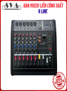 MIXER LIỀN CÔNG SUẤT - 6 LINE