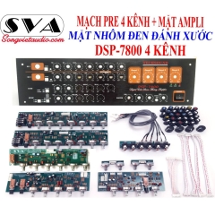 BỘ MẠCH PRE AMPLI 4 KÊNH DSP-7800