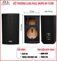 Vỏ Thùng Loa FUll Đơn 30 112B