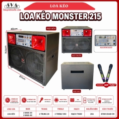 VỎ THÙNG LOA KÉO HOẢ TIỄN 2 BASS 40 MONSTER 215
