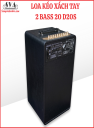 LOA KÉO XÁCH TAY 2 BASS 20 - SƠN ĐỨNG - D20S