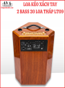 LOA KÉO XÁCH TAY  2 BASS 20 - LOA THÁP LT09
