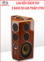 LOA KÉO XÁCH TAY  2 BASS 20 - LOA THÁP LT09