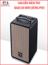LOA KÉO XÁCH TAY BASS 20 ĐƠN ( DÙNG PIN )