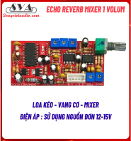 MẠCH ECHO REVERB MINI DÀNH CHO MIXER ( Mạch 2 lớp )
