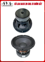 CỦ LOA BASS 20 COIL 51 TỪ 140 SƯỜN SẮT (4OHM) - GÂN VẢI