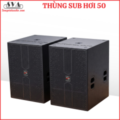 THÙNG SUB HƠI 50 - ván ép