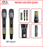 MICRO KHÔNG DÂY LOA KÉO UHF Q36H