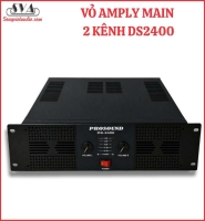 VỎ AMPLI MẪU MAIN 2 KÊNH DS-2400 HẬU SÂU 37CM