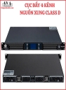 CỤC ĐẨY NGUỒN XUNG CLASS D 4 KÊNH 1U DS4.1200