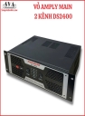 VỎ AMPLI MẪU MAIN 2 KÊNH DS-2400 HẬU SÂU 37CM XÁM